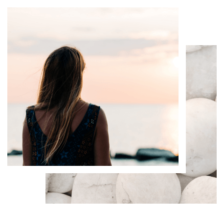 A nutrition therapy client reflects on what she's learned by a lake.